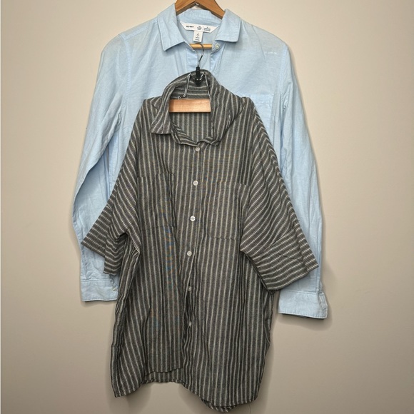 OLD NAVY LINEN SHIRTS - Picture 1 of 3